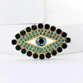 Crystal Evil Eye Brooch – alternate view 4