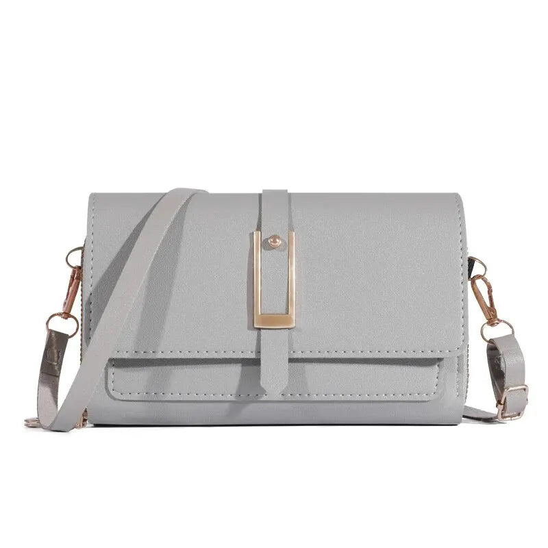 Sac bandoulière élégant pour femme - Porte-cartes et téléphone portable élégant