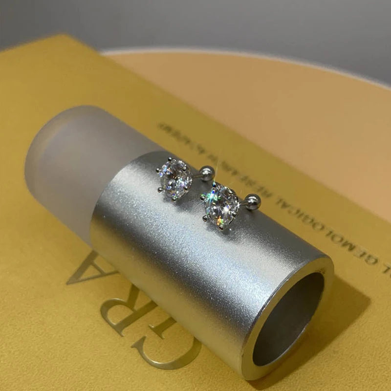 Luminous Moissanite Earrings - Affordable Luxury & Brilliance