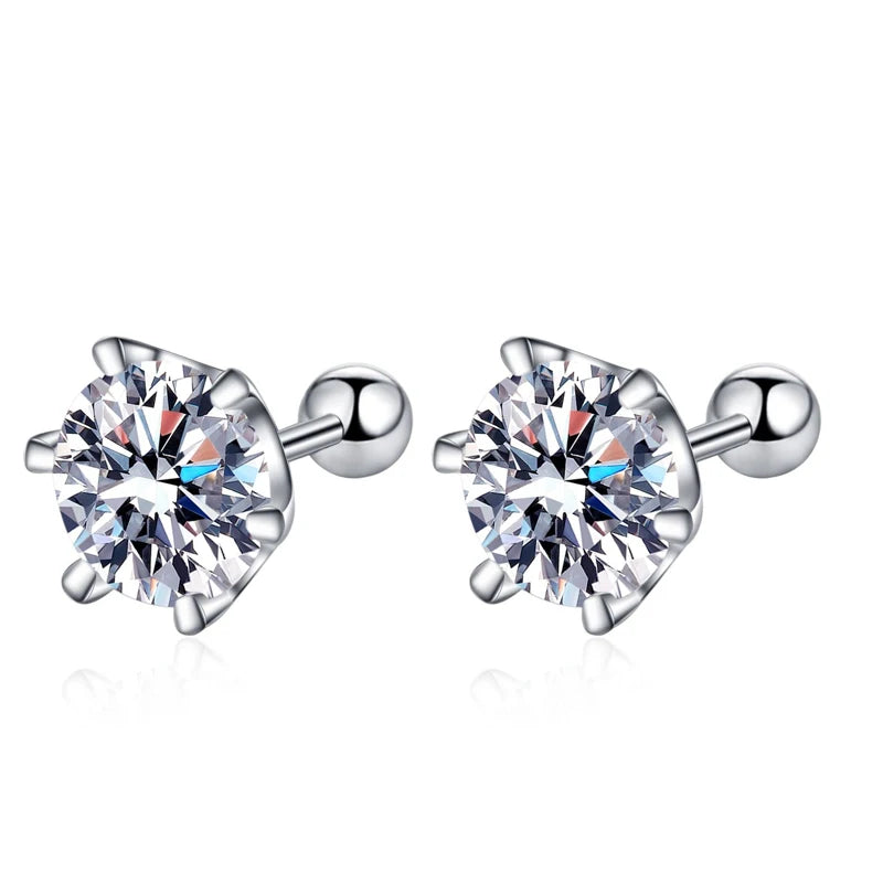 Luminous Moissanite Earrings - Affordable Luxury & Brilliance