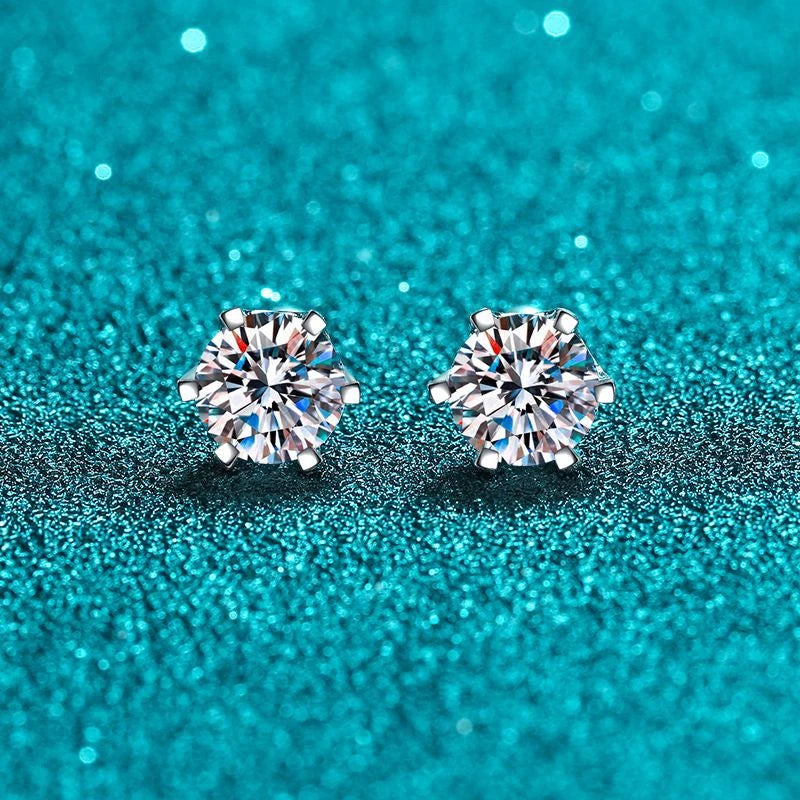 Luminous Moissanite Earrings - Affordable Luxury & Brilliance