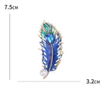 Crystal Feather Brooch – alternate view 7