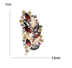 Crystal Leaf Brooch – alternate view 7