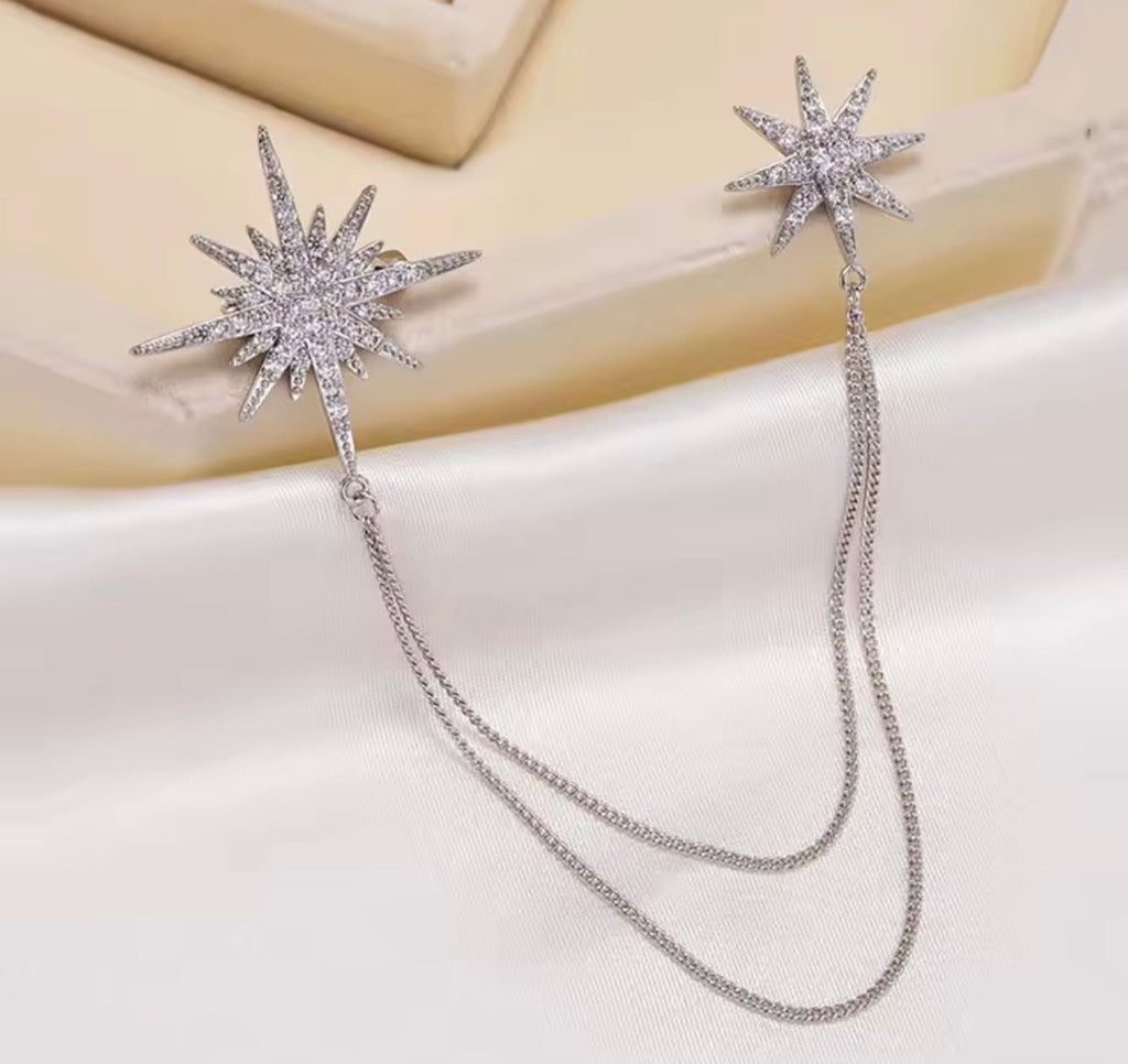 Crystal Star Brooch – alternate view 3