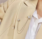 Crystal Star Brooch – alternate view 2