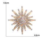 Royale Crystal Sun Brooch – alternate view 3