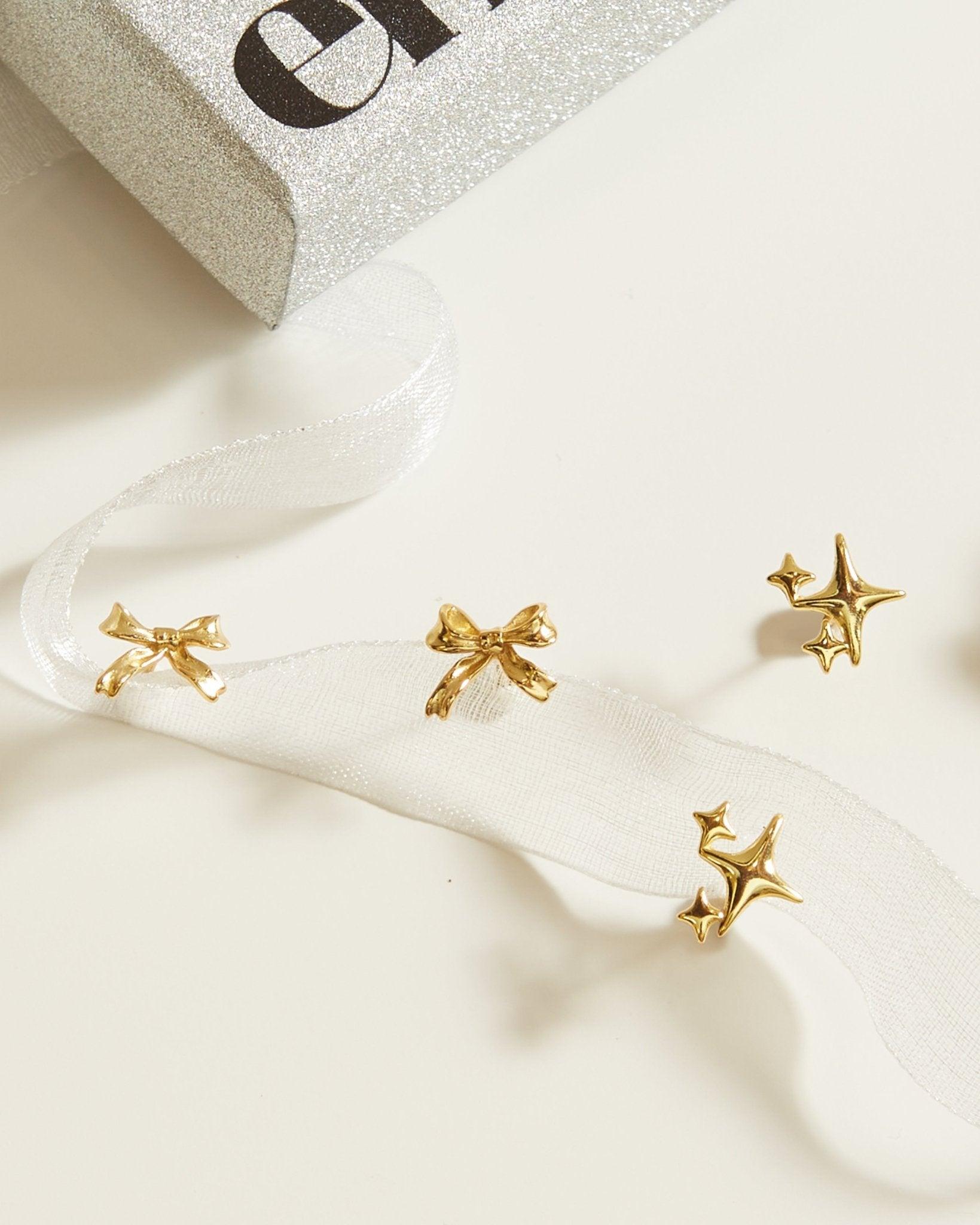 Boucles d'oreilles nœud
