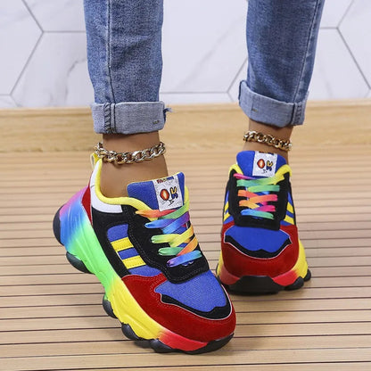 Colorful Anatomical Sneakers