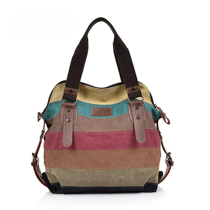 Colorful Leather Women's Bag