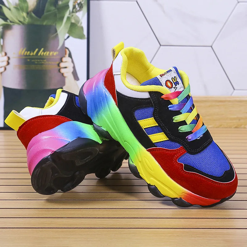 Colorful Anatomical Sneakers