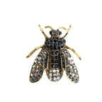 Crystal Bee Brooch