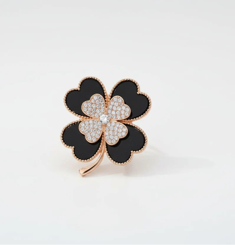 Clover Brooch