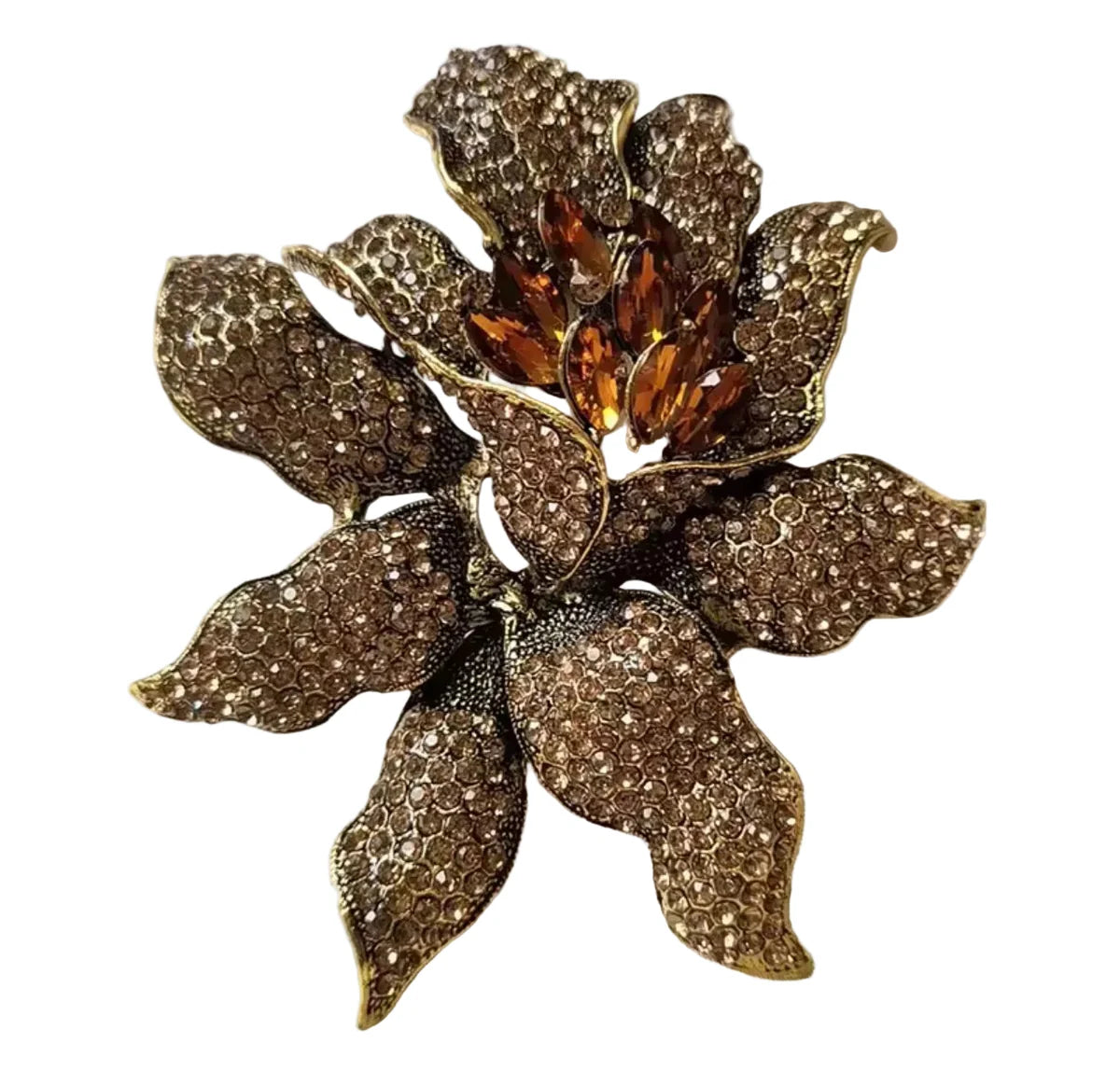 Elegant Flower Brooch