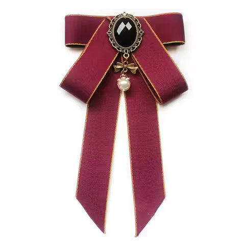 Imperial Bow Brooch