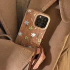 Caramel Garden iPhone Case with Strap – product image 5