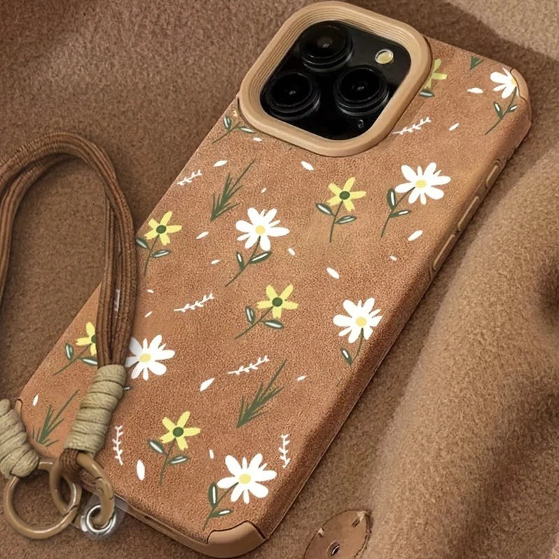 Caramel Garden iPhone Case with Strap – product image 7