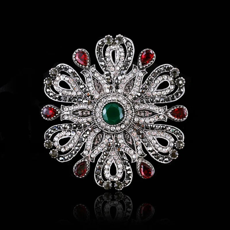 Vintage Geometric Brooch