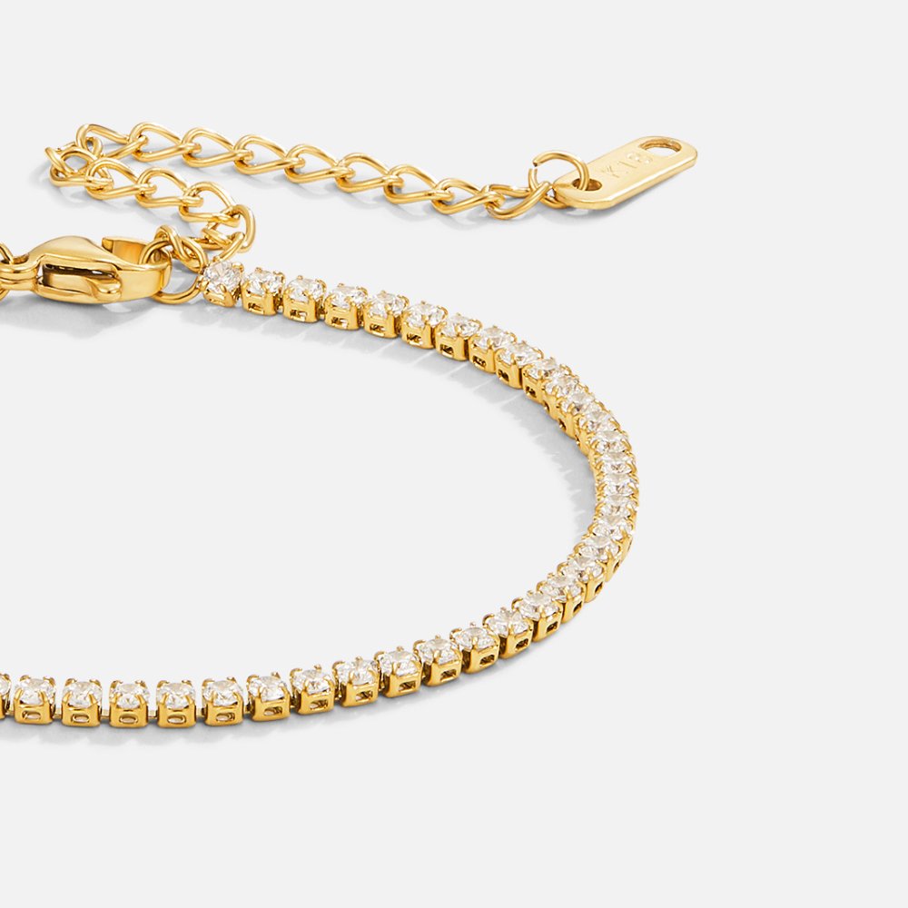 Golden Zirconia Bracelet