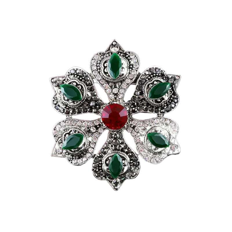 Vintage Geometric Brooch