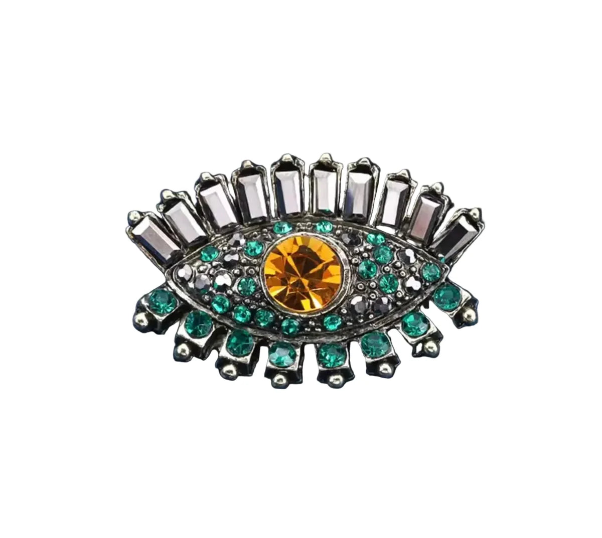 Crystal Statement Brooch
