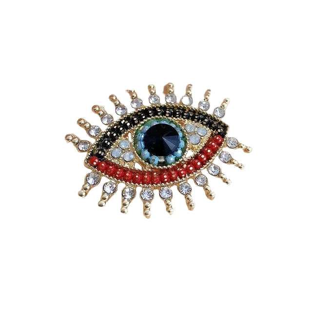 Crystal Statement Brooch