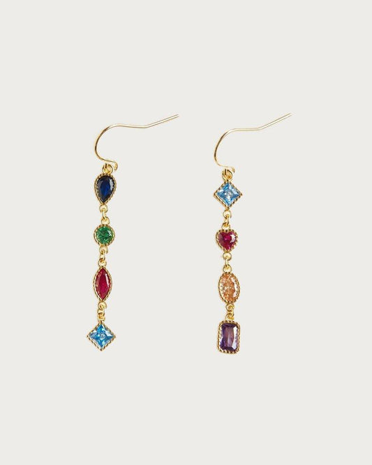 Colorful Stone Earrings