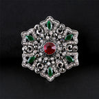 Vintage Geometric Brooch