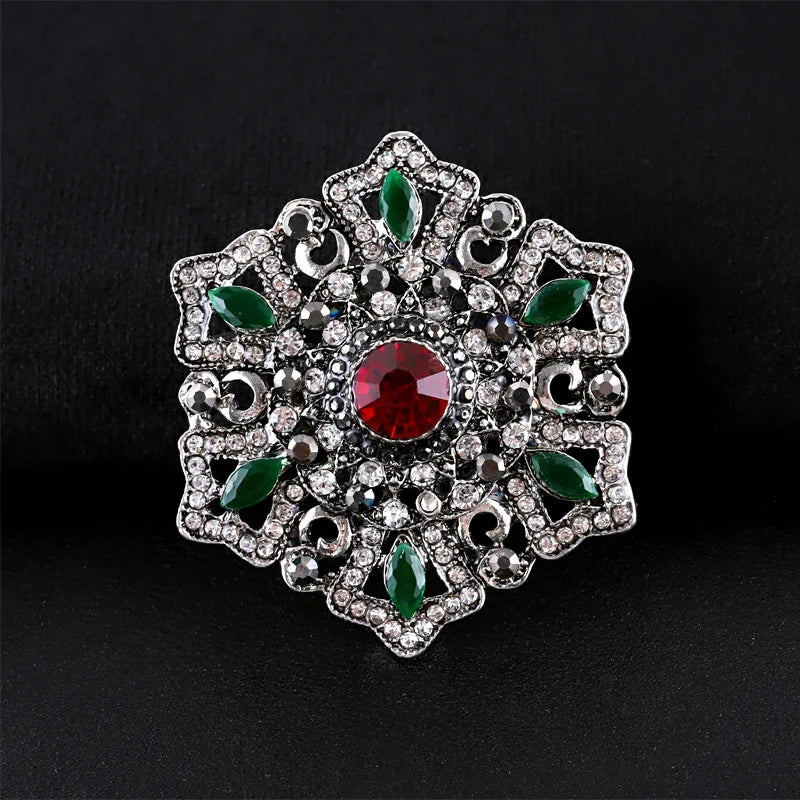 Vintage Geometric Brooch