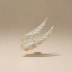 Crystal Wing Brooch