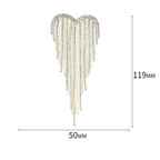 Tassel Heart Brooch