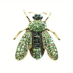 Crystal Bee Brooch