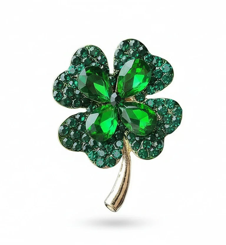 Clover Brooch