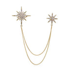 Crystal Star Brooch – product view