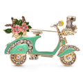 Enamel Crystal Dog Brooch – product view