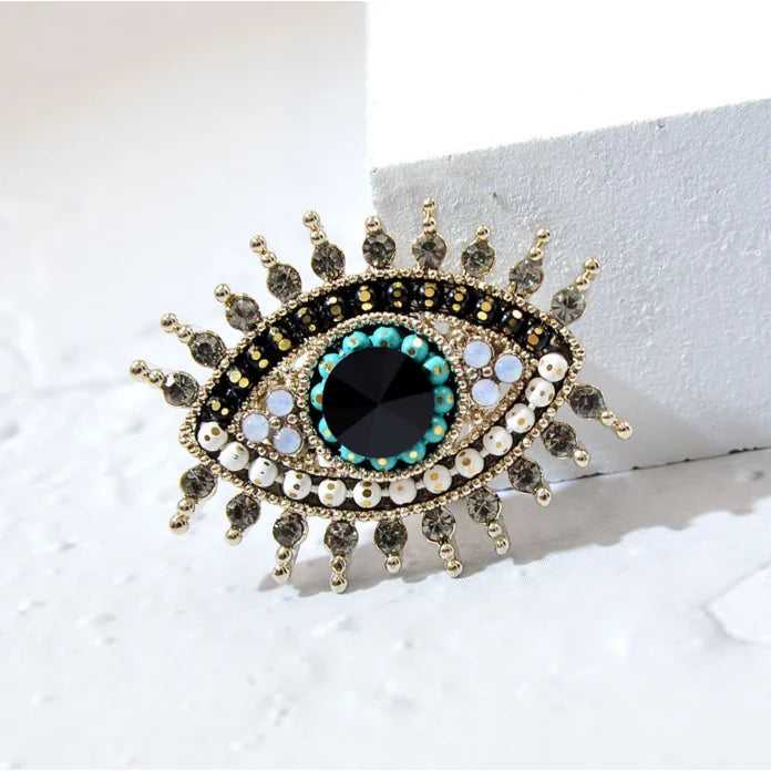 Crystal Statement Brooch – product view