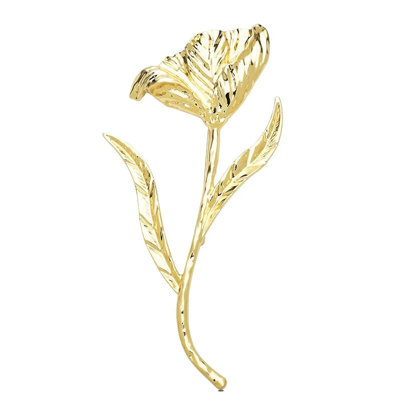 Tulip Flower Brooch – product view