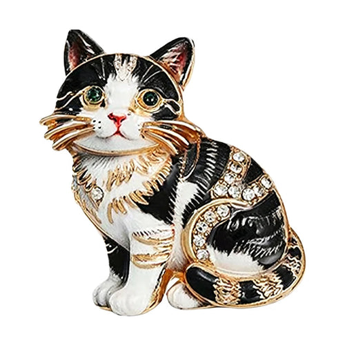 Crystal Cat Brooch – product view
