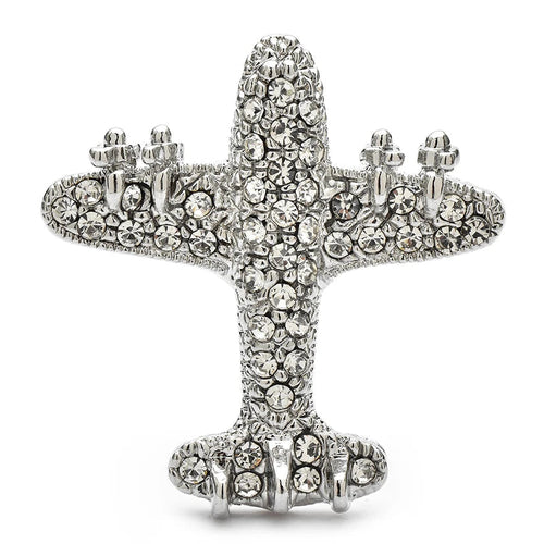 Aeroplane Brooch – product view