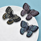 Enamel Crystal Butterfly Brooch – product view