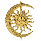 Sun & Moon Brooch – product view