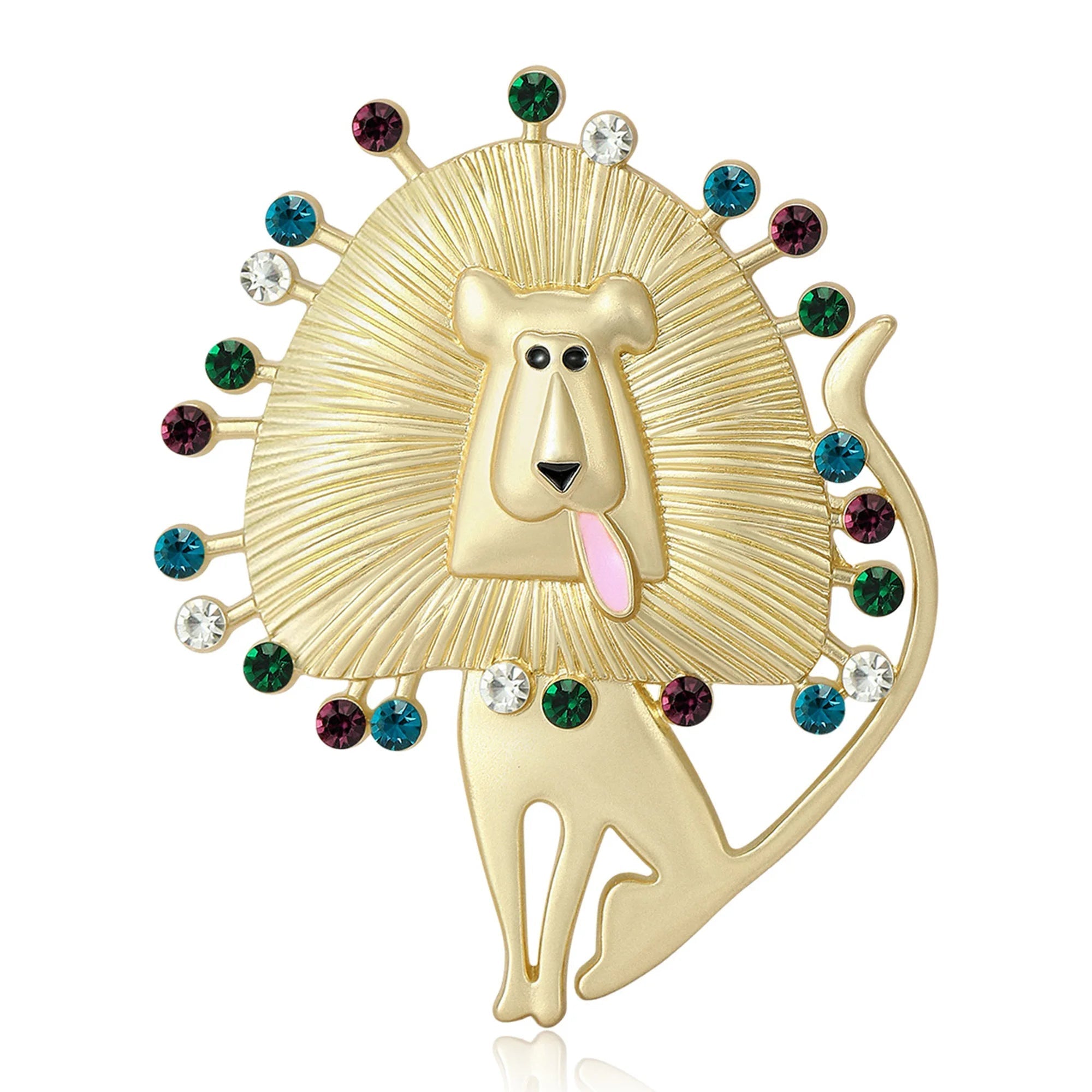 Lion Brooch – product view