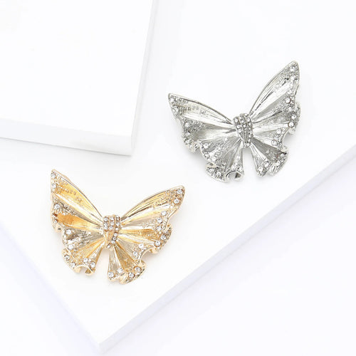 Crystal Butterfly Brooch – product view