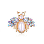 Faux Pearl Bee Brooch – product view