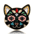 Crystal Cat Brooch – product view