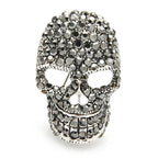 Crystal Skull Brooch – product view
