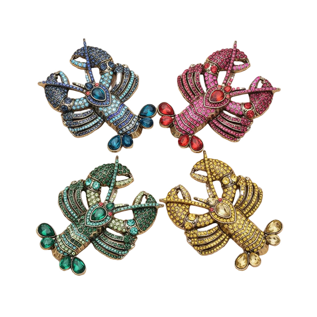 Vintage Lobster Brooch – product view