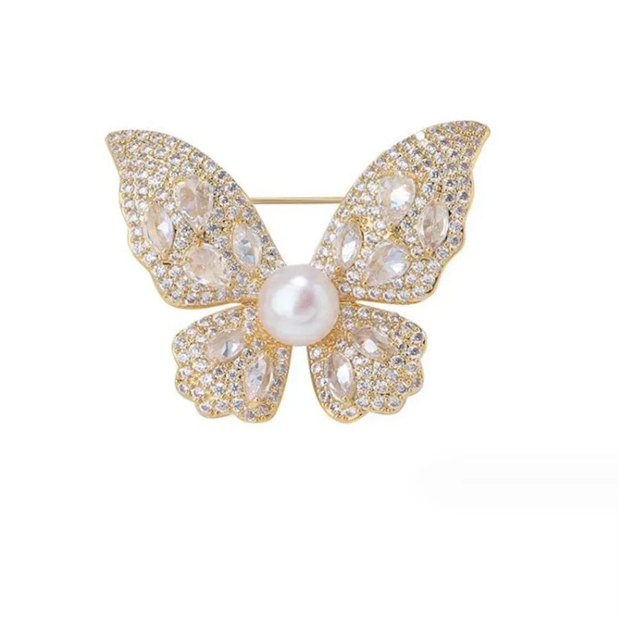 Crystal Butterfly Brooch – product view
