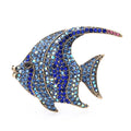 Crystal Fish Brooch – product view