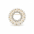 Faux Pearl Statement Brooch – product view