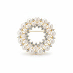 Faux Pearl Statement Brooch – product view